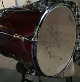 Autographed Drumset value?