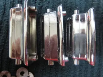 3 Rogers snare lugs