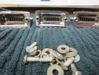 3 Rogers snare lugs