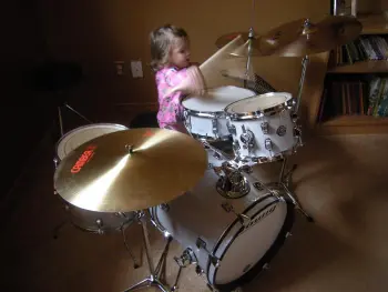 Grandkidz first Luddys