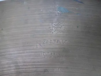 K Zildjian 1502g 20&quot; IIb Cymbal C.1949-1950 For Sale