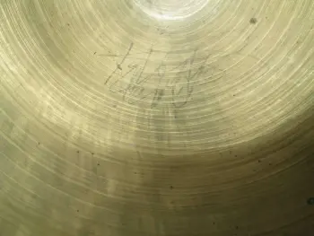 K Zildjian 1502g 20&quot; IIb Cymbal C.1949-1950 For Sale