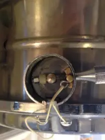 Rare Sonor strainer, part 2: the repair.