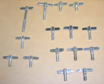 How to identify OEM Slingerland wing screws from aftermarket