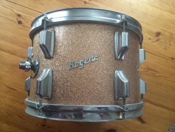 vintage Rogers Champagne sparkle Holiday 12 + 20 drums