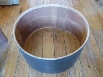 Bass Drum Cut-Down, 25&quot; &gt; 22&quot;