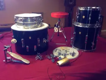 1967 Ludwig Black Laquer Club Date
