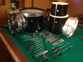 1967 Ludwig Black Laquer Club Date