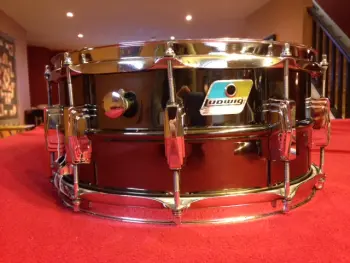 Ludwig- 1980 Black Beauty 6.5 X 14 Model #417