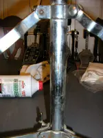 restoring my slingy #66 Buddy Rich cymbal stands