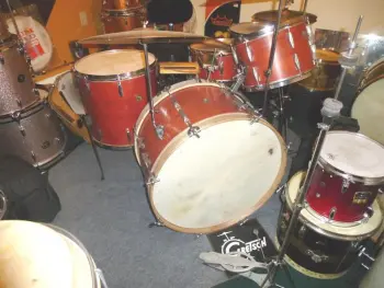 50's&amp; 40&quot; Gretsch drums