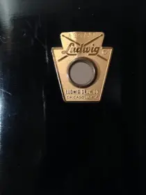 1967 Ludwig Black Laquer Club Date