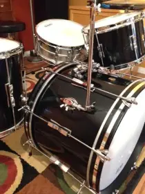 1967 Ludwig Black Laquer Club Date
