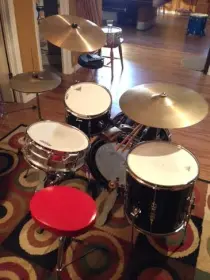 1967 Ludwig Black Laquer Club Date