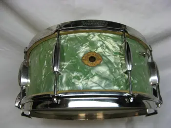 1929 Ludwig &amp; Ludwig Emerald Green Pearl Standard Model