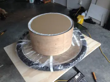 Leedy Broadway Duco snare 95% complete