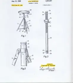 Rogers thrones - different tripod heights