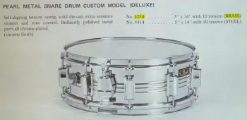 70's Pearl 10 lug snare