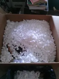 Packing drums for shipping