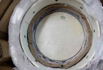 Packing drums for shipping