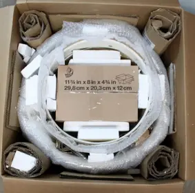 Packing drums for shipping