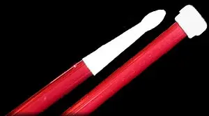 metal tipped sticks