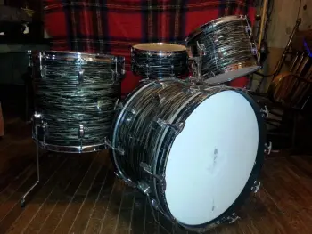 Vintage Black Oyster Pearl Ringo Kit for sale