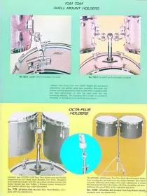 Ludwig tom mounts in 70s