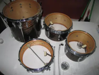 Tuning a 1964 Premier kit + 2nd snare