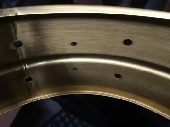 Nashville era brass 5X14 snare shell