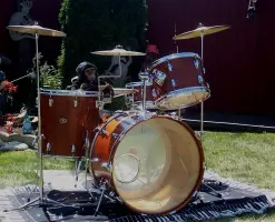 Vintage &quot;wrapped&quot; Kit For Vintage Natural Maple Kit