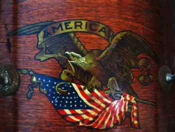 Slingerland 'America' Eagle Decal