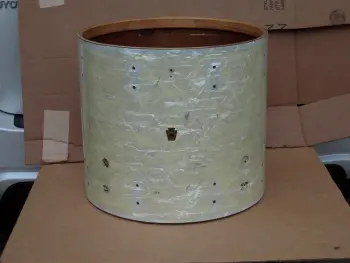 Wfl 18&quot; floor tom rehab.