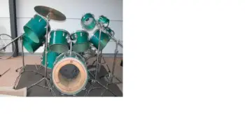 Vintage Tama superstar aqua marine