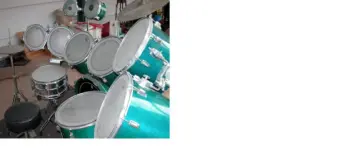 Vintage Tama superstar aqua marine