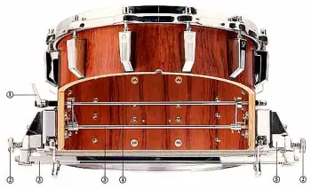 rebuilding Sonor Signature snare HLD