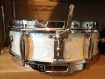 1950-1958 Slingerland Radio King 3 Point Throw-off INFO