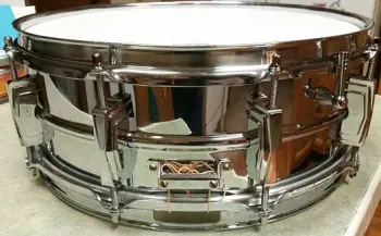 Ludwig Super COB Snare Drum 1960's Welded Brass Shell