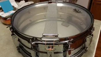 Ludwig Super COB Snare Drum 1960's Welded Brass Shell