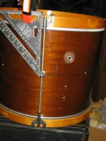 How to rehead a single tension Bass Drum?