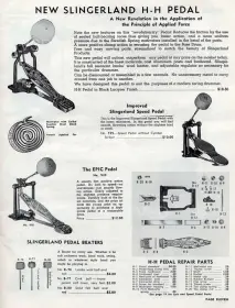 All 3 1951 Slingerland bass pedals.