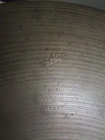 Stamp/signature on k zildjian vintage
