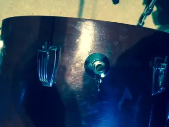 Ludwig Jazzette Spur placement