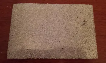DIY Silver Glitter Wrap