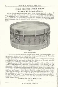 [B]1920s GEORGE B. STONE &amp; SON, INC. 5 x 14 BLONDE (MAPLE) MASTER-MODEL