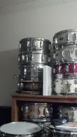 Ribbed Aluminum Slingerland Snare