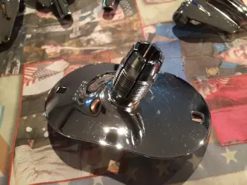 Cleaning chrome parts