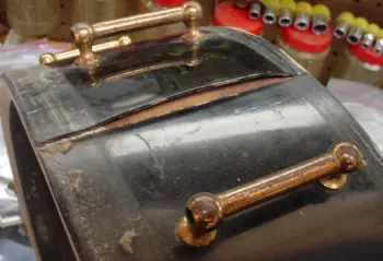 1934 SLINGERLAND BLACK ENAMEL/ARTGOLD DuALL MODEL