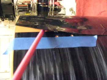 Adhesive for wrap repair