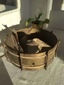 Sonor Brass snare pre-WW2